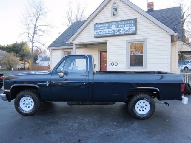 1986 CHEVROLET C K30 CUSTOM DELUXE   SCOTTSDALE   SILVERADO